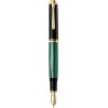 Pelikan 987594 penna stilografica Souvern 1000 nero-verde pennino