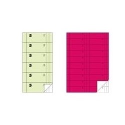 Quaderno AVERY Zweckform &quot;Libro di ricevute&quot; 105 x 198 mm rosa 2 x 50