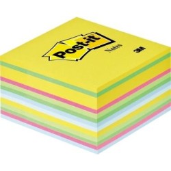 Foglietti riposizionabili colorati Post-it Notes Cubo Neon assortiti 