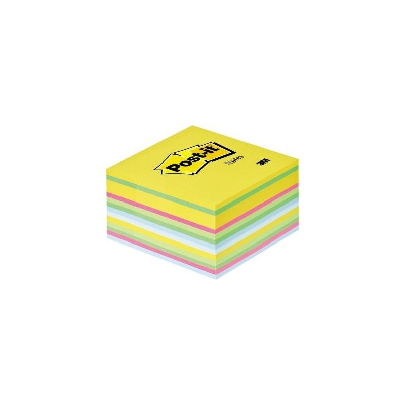 Foglietti riposizionabili colorati Post-it Notes Cubo Neon assortiti 