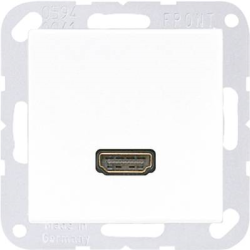 Inserto Jung HDMI AS 500 A 500 A Creation A plus bianco alpino MAA111