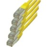 S-Conn RJ45-RJ45 - m-m - 1m - RJ-45 - RJ-45 - Maschio/Maschio - Oro -