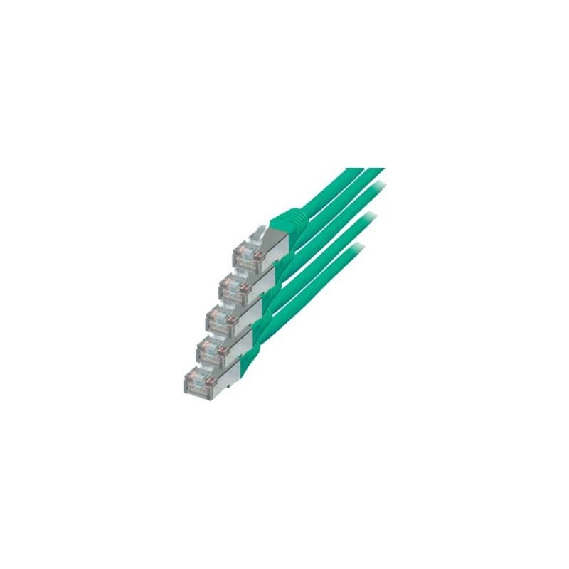 S-Conn RJ45-RJ45 - m-m - 1m - RJ-45 - RJ-45 - Maschio/Maschio - Oro -