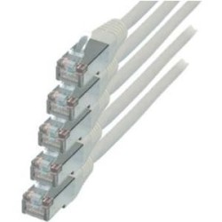 S-Conn RJ45-RJ45 - m-m - 05 m 05 m Cat6 S/FTP (S-STP) Metallico - Cav