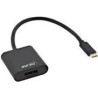 InLine - Adattatore video esterno - USB-C 3.1 - DisplayPort - Nero (6