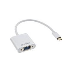 InLine - Adattatore video esterno - USB-C 3.1 - VGA - argento (64104S)