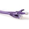 ACT IB2301 cavo di rete Viola 1 m Cat6a U/UTP (UTP)