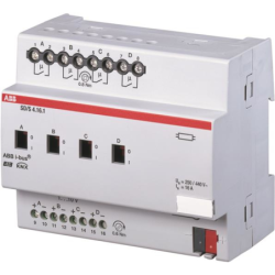 ABB SD/S4.16.1 - Attuatore di commutazione/dimmerazione - 4 canali - 