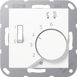 Termostato Jung FTR A 231 WW Bianco (FTRA231WW)