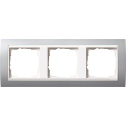 GIRA 0213326 placca a muro/coperchio interruttore alluminio - bianco 