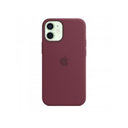 iPhone 12 mini Silicone Case with MagSafe - Plum