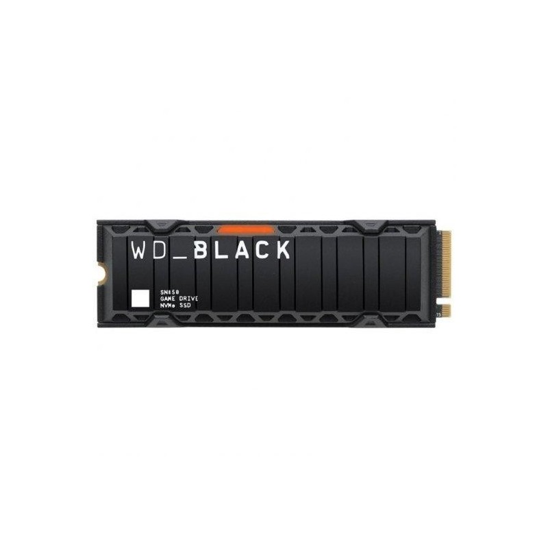 WD Black SN850 SSD 500 GB M2 PCIE 4.0 Disk solido con dissipatore di 