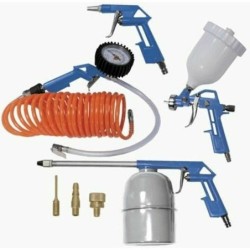 Kit di accessori per compressori d&#039;aria Scheppach 8 Pezzi