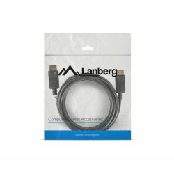 Cavo DisplayPort Lanberg CA-DPDP-10CC-0030-BK Nero 3 m