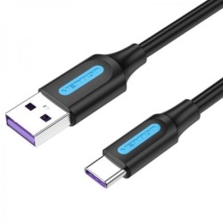 Cavo USB 2.0 Vention da USB-A a USB-C maschio 5A 100W 480Mbps - 0.25m