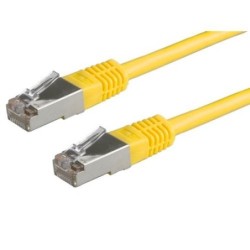 Patch Cord ROLINE S/FTP (PiMF) Cat.5e/Classe D giallo 2m