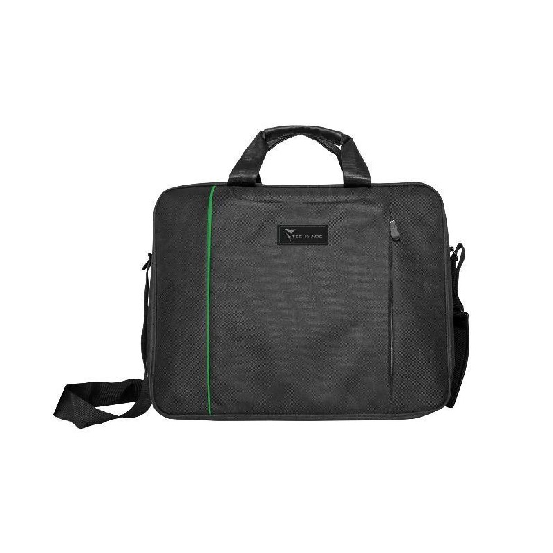 BORSA PER NOTEBOOK 15.6&quot; NERO/VERDE (TM-PCBAG-BKG)