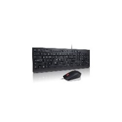 Lenovo 4X30L79921 tastiera Mouse incluso USB QWERTY Inglese UK Nero