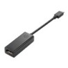 HP USB-C-zu-DP-Adapter adattatore grafico USB Nero