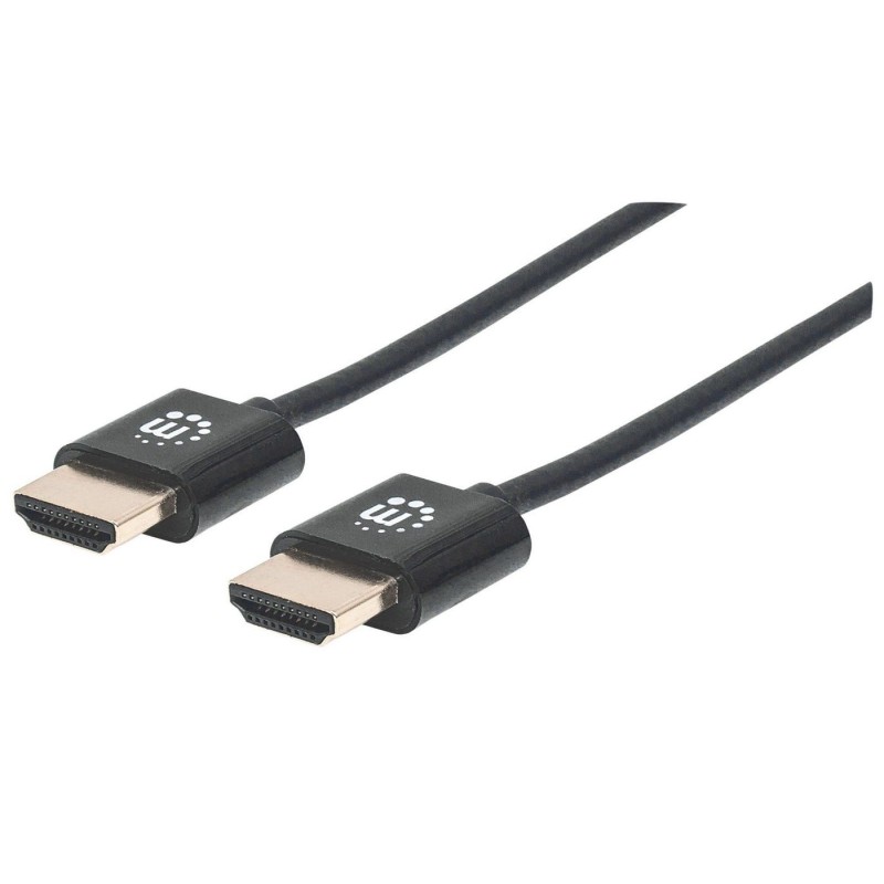 Manhattan 394406 cavo HDMI 05 m HDMI tipo A (Standard) Nero