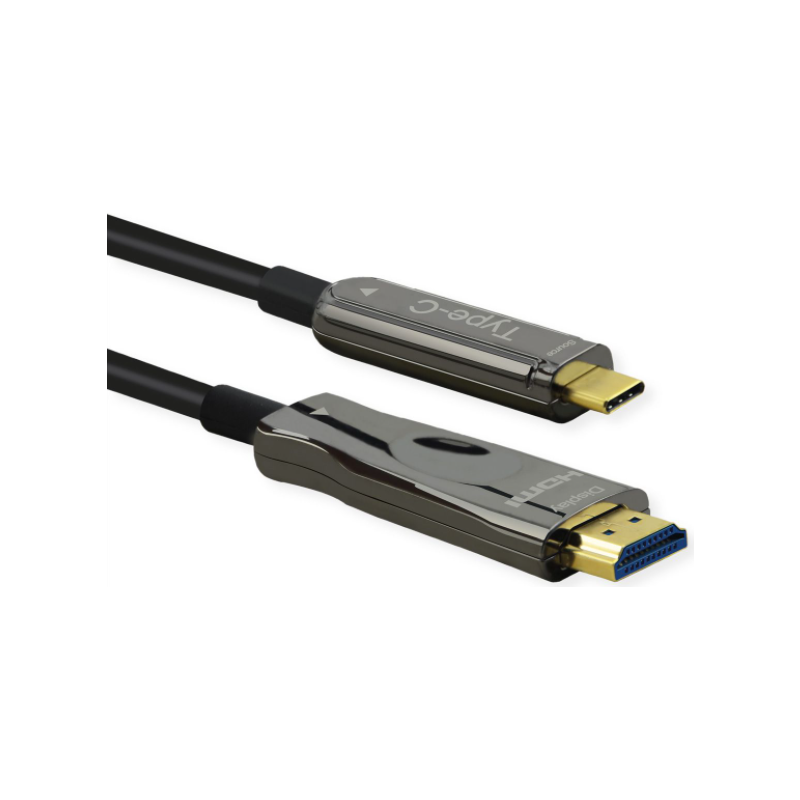 14.01.3474 30 m HDMI tipo A standard USB tipo C maschio maschio dritto