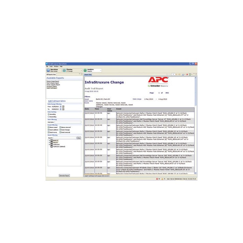 APC AP9710 software per infrastrutture IT Gestione dei servizi 10 lic