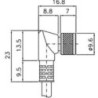 Cavo di collegamento DataLogic Versione CS-B2-02-G-10 (generale) cavo