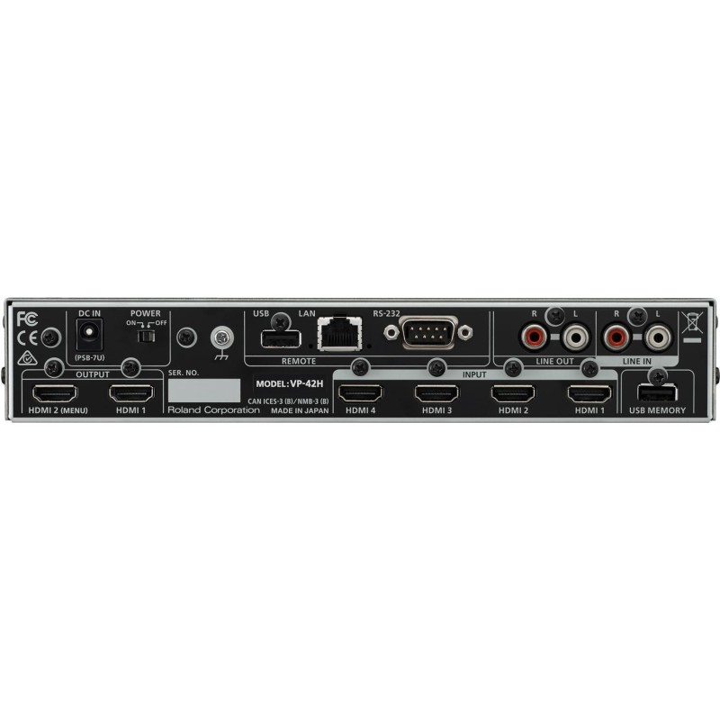 Roland VP-42H - WUXGA - NTSCPAL - 800 x 6001024 x 7681280 x 10241280 