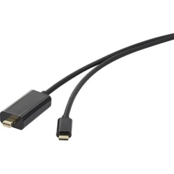 Cavo di collegamento Renkforce USB / Mini-DisplayPort [1x Spina USB-C