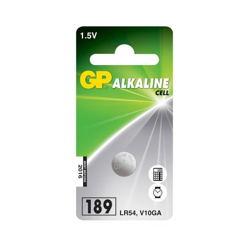 GP BUTTON CELL LR54