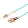 S-Conn 77960/3 cavo in fibra ottica 10 m LC SC OM3 turchese (77960/3)