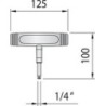 Chiave dinamometrica GEDORE DREMOMETER T-FS 1/4&quot; fissa 6 Nm (1947966)