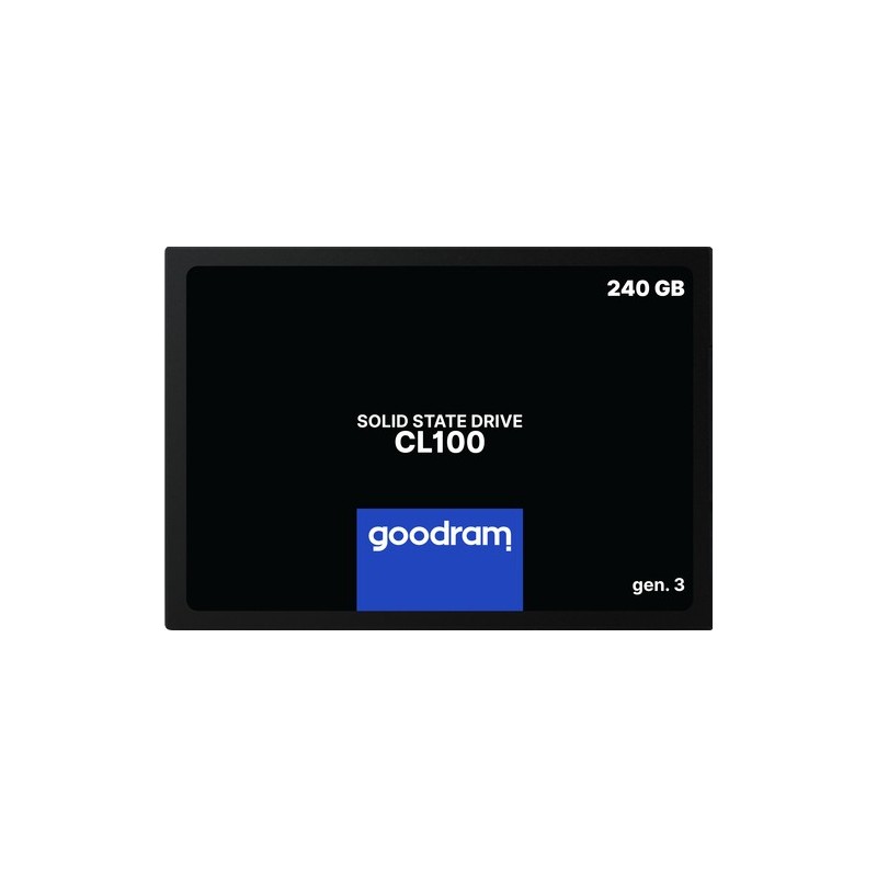 Goodram CL100 gen3 25" 240 GB Serial ATA III 3D TLC NAND