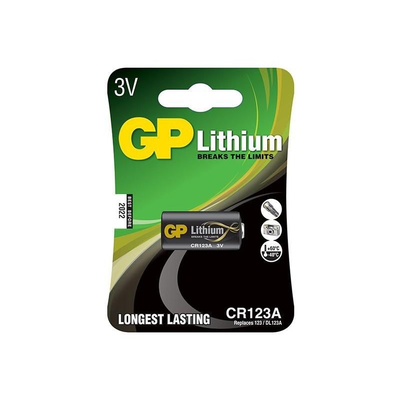 LITHIUM BATTERY CR123A