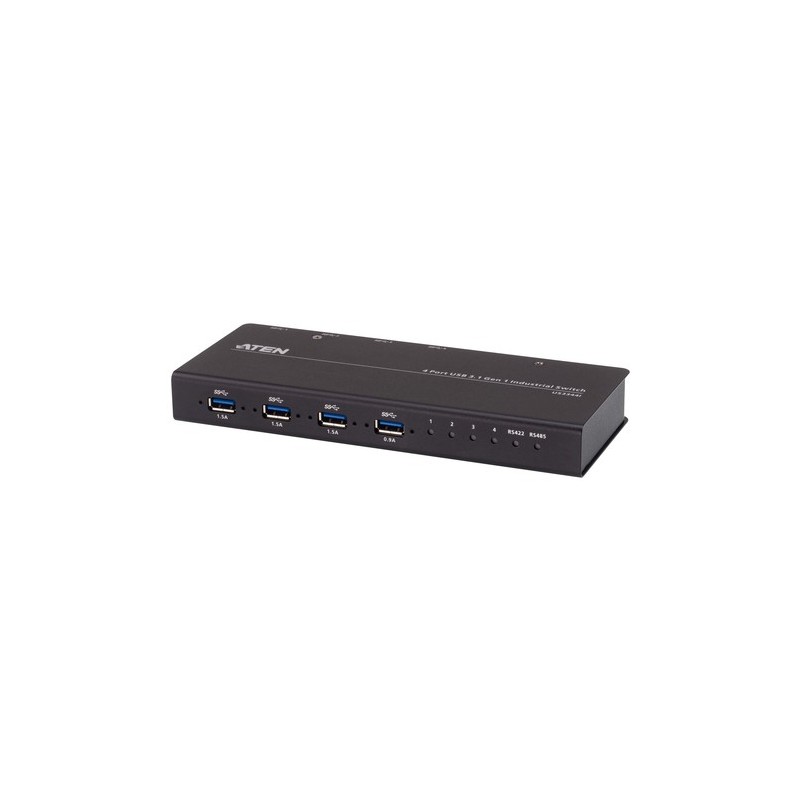 ATEN Switch hub industriale USB 32 Gen 1 4 x 4