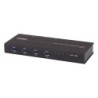 ATEN Switch hub industriale USB 32 Gen 1 4 x 4