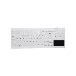 AK-C7412F KEYBOARD USB WHITE - Versione UK