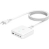 GAN TISCHLADEGERT WEI - 100W 3X USB-C 1X USB-A 15 M