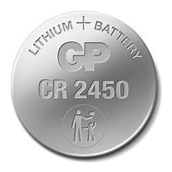 Lithium coin cell CR2450 - 2-pack - Warranty: 24M