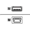 Honeywell - Cavo USB - Da USB (M) a mini-USB tipo B (M) - per Datamax