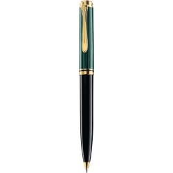 Pelikan 980086 penna a sfera Souvern 600 nero-verde qualit superiore