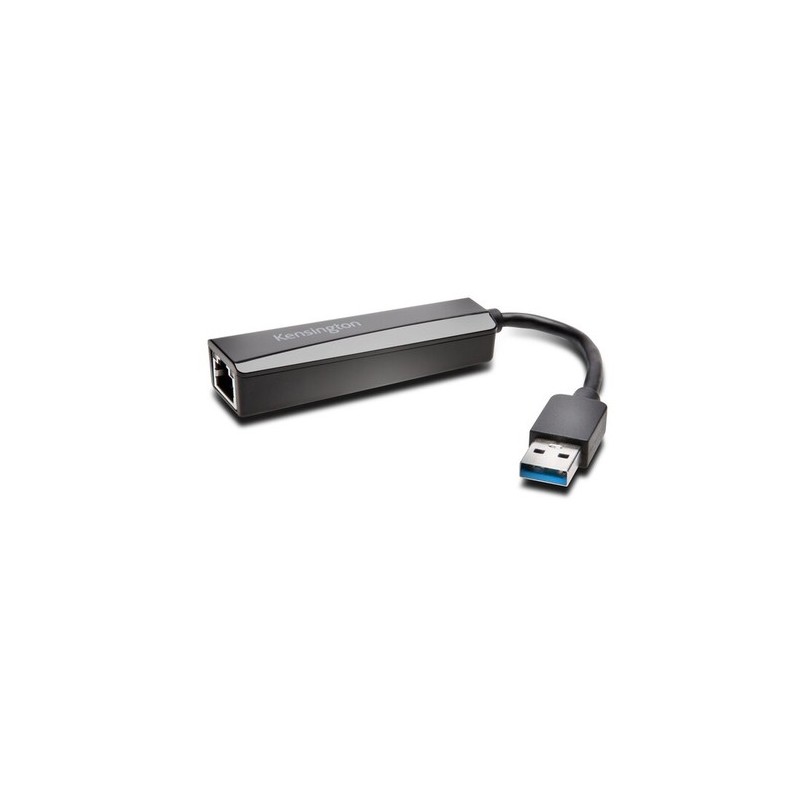 Kensington UA0000E Adattatore Ethernet USB-A — Nero