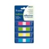 Mini-Indici Riposizionabili Dohe - 12x45mm - Dispenser con 4 Colori -