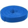 Nastro in velcro LogiLink 16 mm x 4 m blu forte adesione tagliato su 