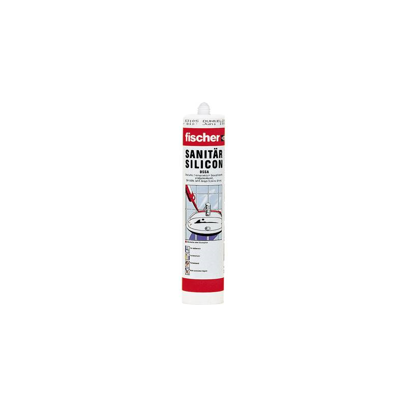 FISCHER Silicone sanitario Premium DSSA (053100)