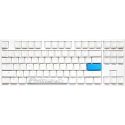 Tastiera da gioco Ducky One 2 TKL PBT, MX Silent Red, LED RGB - bianc