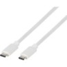 Cavo USB Vivanco Spina USB-C Spina USB-C 1 m bianco 63088 (63088)