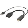 RF-4777274 Convertitore HDMI 2x Spina HDMI Presa USB 2.0 A - 1x Displ