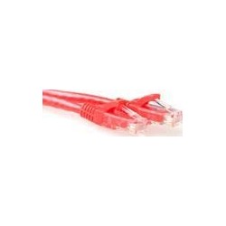 ACT Cat6A UTP 3m cavo di rete Rosso