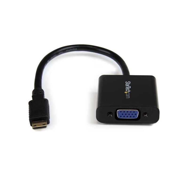 StarTech.com Adattatore convertitore Mini HDMI a VGA per fotocamere/v